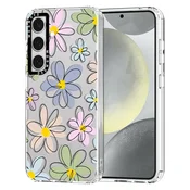 Ovitek MOSNOVO za Samsung Galaxy S24 Plus - Linear Blossoms