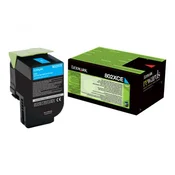 Lexmark CX510 korporativni toner ekstra visoke ucinkovitosti, cyan 4k (originalni) 80C2XCE
