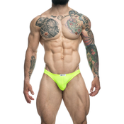 Justin+Simon Classic Bikini Neon Green M