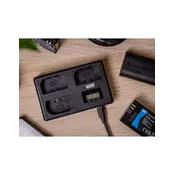 Newell TT-USB-C trikanalni polnilec za Nikon EN-EL15