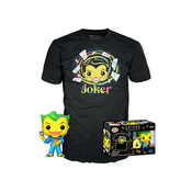 FUNKO Funko pop! & TEE: DC - Joker - (BKLT) - Srednje - DC Comics - majica - Oblačila z zbirljivo vinilno figuro - Ideja za darila - igrače in kratki rokav za odrasle unisex moške in ženske - obož, (21265021)