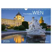 Traumhaftes Wien 2026 (Wandkalender 2026 DIN A4 quer), CALVENDO Monatskalender