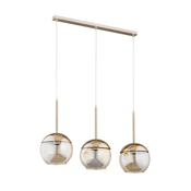 Luster na sajli VOLDA 3xE27/60W/230V mesing