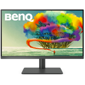 BenQ PD2705U Office Monitor – height adjustment, pivot, USB-C