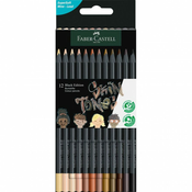 Faber-Castell Barvice Black Edition, 12 barv