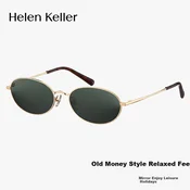 Helen Keller Unisex naocare za sunce, Zlatno-zelene