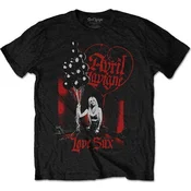 Avril Lavigne Košulja Love Sux Balloons Unisex Black L