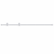 Komplet za klizna vrata 183 cm celicni bijeli