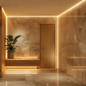 Hera LED trak SAUNA, 2700 K, dolžina 200 cm, IP54, 24 V - Dnevna soba/jedilnica - Sodobni - bel - Plastika