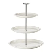 Etažer za pecivo EAU 24 cm, bela, porcelan, Zone Denmark