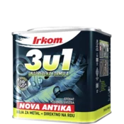 3u1 Antik Boja za metal plava 1kg Irkom
