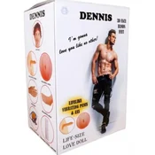 Dennis 3D Vibrating lutka na naduvavanje