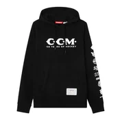 Ženski pulover CCM 125 Anniversary Hoodie Black M