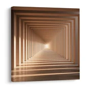 Slika bronast perspektivni tunel - 40x40
