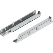 BLUM TANDEM 19 talno vodilo s sistemom Tip-on 450 mm, jeklo, cinkano