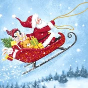 Serviete Sleigh ride