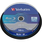 Blue-Ray Verbatim 25GB 1/10 6x/zvono