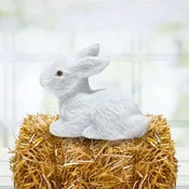 Rayher. Zajček, bel, 6cm, premium kvaliteta