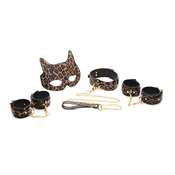 Master Series Leopard Print Bondage Set