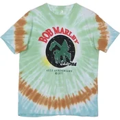 Bob Marley 45th Anniversary (Wash Collection) Green XL Majica