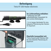 Tetra Nastavljiv grelnik HT - 200 Watt