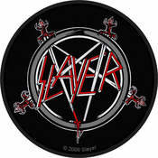 Slayer Pentagram Sew-On Patch