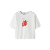 NAME IT Majica NKFFARINAZ zelena / rosé / crvena / bijela