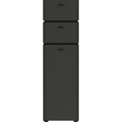 Antracit visoki kupaonski ormarić 34x117 cm Modesto - Germania