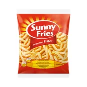 Pomfri French fries 10×10 mm, Sunny Fries, 1 kg, zm.