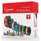 3DP-PLA1.75-01-BS PLA Filament za 3D stampac 1.75mm, kotur 1KG, Sky Blue
