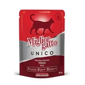 Morando Miglior Gatto Unico žepek za mačke telečje meso 85g