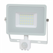 V-TAC 30W LED reflektor s senzorjem SMD, čip SAMSUNG, bel Farba svetla: Topla bela