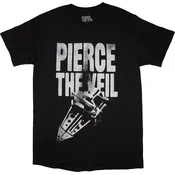 Pierce The Veil Majica Large Text Unisex Black XL