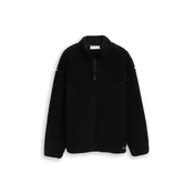 TOM TAILOR DENIM Pulover črna