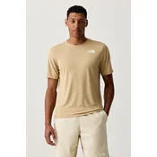 THE NORTH FACE Funkcionalna majica  pesek / bela
