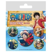 Set bedževa Pyramid Animation: One Piece - Characters