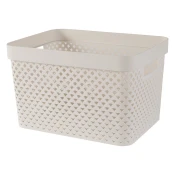 Bež plastična škatla za shranjevanje 35,5x26x22 cm Pure – Curver