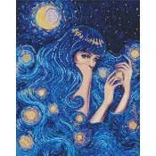 Rayher. Diamantni mozaik, Star beauty, 40x50 cm