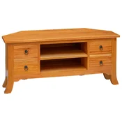 TV ormar Prirodna 100 x 40,5 x 46 cm Cvrsto mahagonijsko drvo