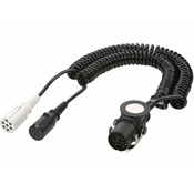 VIGNAL električni kabel EURO 6, 24V, 15/7+7 POL, črno bel D14578