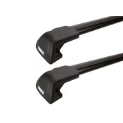 Strešni nosilec Thule Edge Black MG ZS (MK.II) 5-dr SUV z vgrajenimi vzdolžnimi nosilci 2025