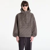 Jakna Umbro by SlamJam Checked Masked Anorak Beige/ Dark Brown XL