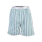 Calvin Klein Underwear Spodnji del pižame  cijansko modra / bela