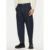 Mustang Jeans hlače Toledo 1015528 Mornarsko modra Loose Fit