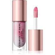 Makeup Revolution Ceramide Swirl vlažilni sijaj za ustnice odtenek Pure Gloss Clear 4,5 ml