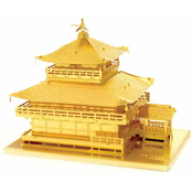 Metal Earth 3D sestavljanka Tempelj Kinkaku-ji (zlato)