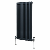 MONSTER Tradicionalni radiator z 2 stolpcema - 1500 x 562 mm - antracitno siva, (21569862)