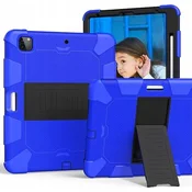 Oklepni etui za iPad Pro 5/4/3 12,9 s stojalom Blue