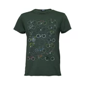 MOOD moška kratka majica Bike Evolution olivno zelena