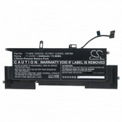 Baterija za Dell Latitude 7400/E7260, 6400 mAh